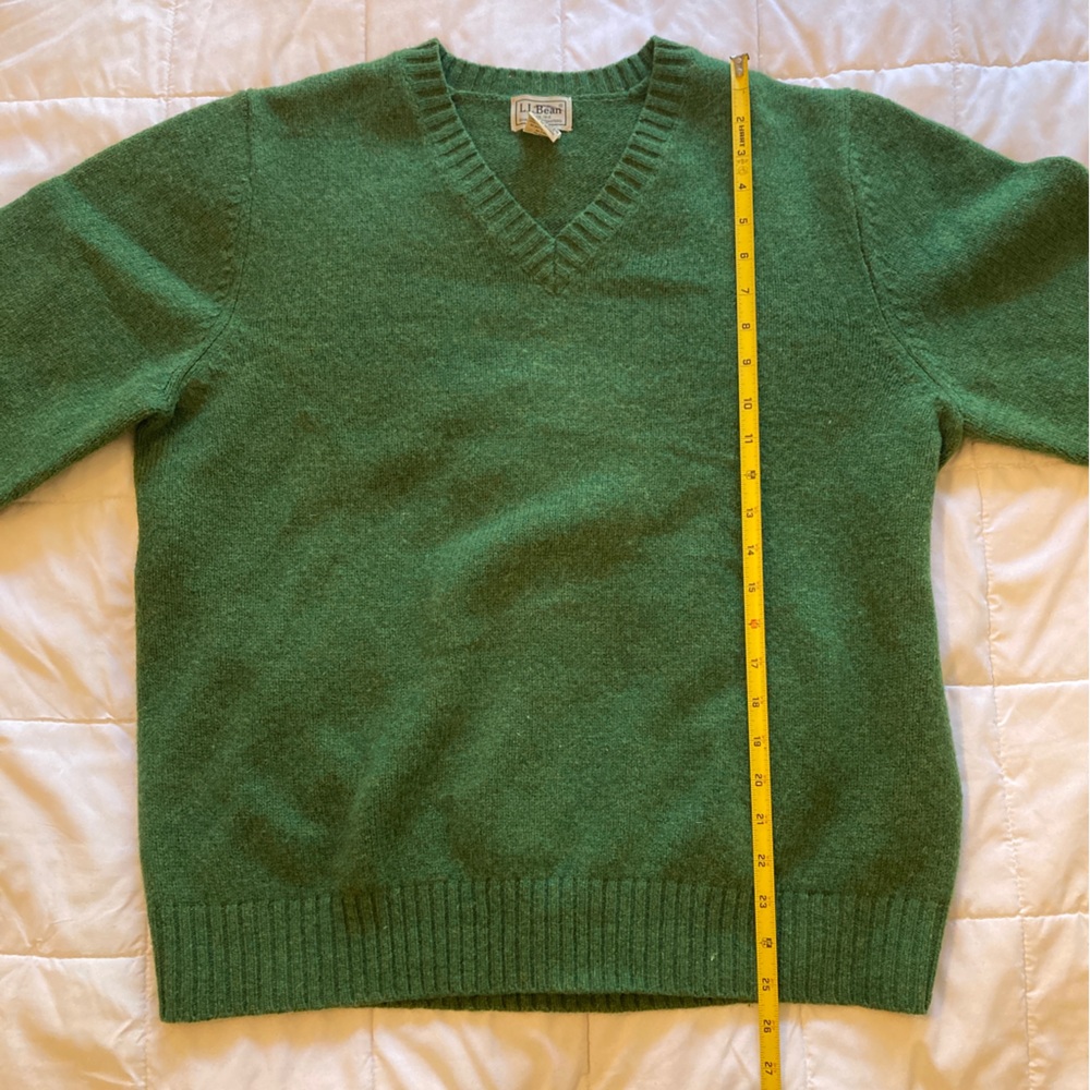 L.L. Bean vintage Shetland wool men’s large sweater